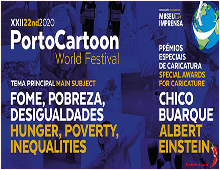  فراخوان جشنواره بین المللی کارتون پورتو کارتون 2020 پرتغال  لینک : https://ardabilvas.ir/?p=1271 👇 سایت : ardabilvas.ir اینستاگرام : instagram.com/ArdabilVAS کانال : @ArdabilVAS 👆