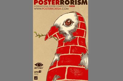 مسابقه بین‌المللی پوستر “علیه تروریسم” برگزار می‌شود لینک : https://ardabilvas.ir/?p=3742 👇 سایت : ardabilvas.ir اینستاگرام : instagram.com/ArdabilVAS کانال : @ArdabilVAS 👆