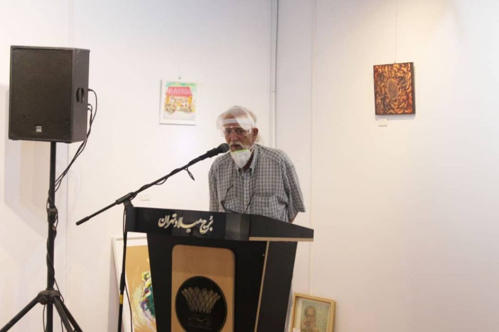 سخنرانی استاد اکبر نیکان‌پور در نمایشگاه گروهی نقاشی تهران لینک : https://ardabilvas.ir/?p=6982 👇 سایت : ardabilvas.ir اینستاگرام : instagram.com/ArdabilVAS کانال : @ArdabilVAS 👆