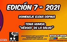 هفتمین رقابت کارتون و کاریکاتور کلمبیا 2021 انجمن هنرهای تجسمی استان اردبیل