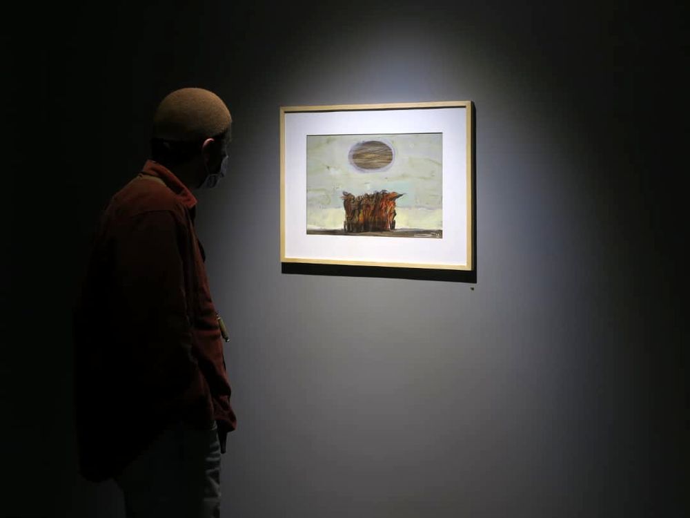 نگاهی به نمایشگاه آثار احمد وکیلی در گالری عصر  |  انجمن هنرهای تجسمی استان اردبیل ـ جامعه تخصصی هنرهای تجسمی