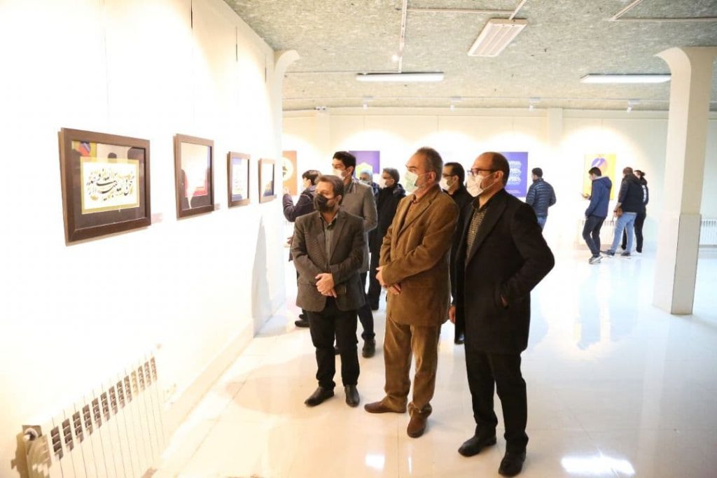 نمایشگاه چهاردهمین جشنواره هنرهای تجسمی فجر در استان اردبیل افتتاح شد | انجمن هنرهای تجسمی استان اردبیل ـ جامعه تخصصی هنرهای تجسمی