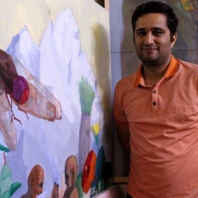 هر شب با یک هنرمند، معرفی و آثار بهمن کیانی آزاد | انجمن هنرهای تجسمی استان اردبیل ـ جامعه تخصصی هنرهای تجسمی